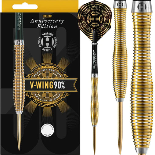 Harrows Anniversary Edition V-Wing Steeldarts 21g, 23g, 25g