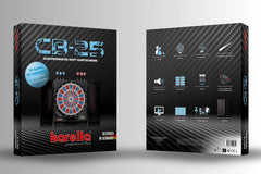 Karella Elektronische Dartscheibe CB 25 - !2 Loch Turnierausführung! - FutureDart