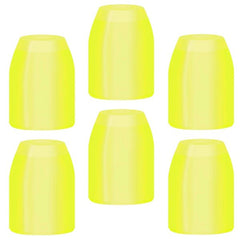 L - Style - Standard Champagne Rings - Pack 6 - Yellow - FutureDart
