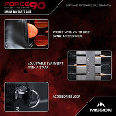 Mission Force 90 Dart Case - FutureDart
