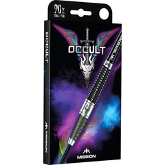 Mission Occult Black & Coral PVD Steeldarts 23g, 25g - 23g - FutureDart