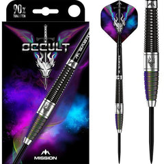 Mission Occult Black & Coral PVD Steeldarts 23g, 25g - 23g - FutureDart