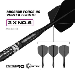 Mission Quantum R2.5 Steeldarts 95% Tungsten - 21g - FutureDart