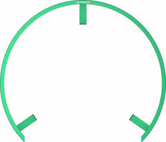 MISSION Torus 270 Grad Dartboard Beleuchtung LED - Blau - FutureDart