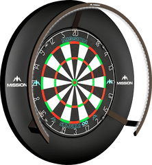 MISSION Torus 270 Grad Dartboard Beleuchtung LED - Bronze - FutureDart