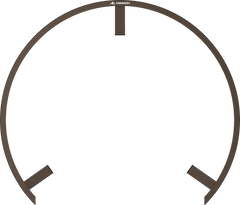 MISSION Torus 270 Grad Dartboard Beleuchtung LED - Bronze - FutureDart