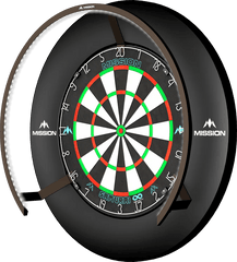 MISSION Torus 270 Grad Dartboard Beleuchtung LED - Grün - FutureDart