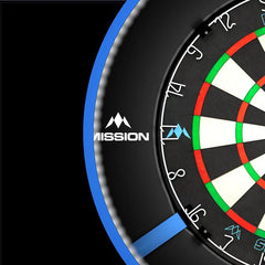 MISSION Torus 270 Grad Dartboard Beleuchtung LED - Silber - FutureDart