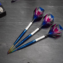 Red Dragon Peter Wright Premier League PL 15 Blue  Steeldarts 22g, 24g, 26g