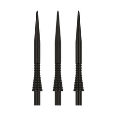 Raptor GT Gripped Dart Points 33mm - 38 mm - Schwarz - 33 mm - FutureDart
