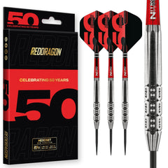 Red Dragon 50 Year Collection Hexoset 3 Steeldarts 25g - FutureDart
