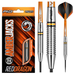 Red Dragon Amberjack Steeldarts 22g, 23g, 24g, 25g, 26g ,27g, 30g - Nr 17 24g - FutureDart