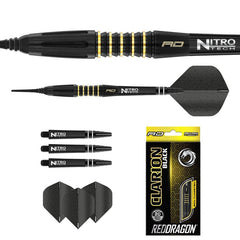 Red Dragon Clarion Black Softdarts 20g - FutureDart