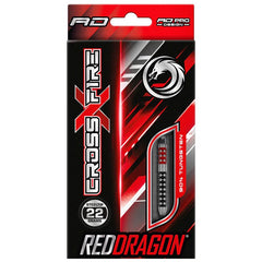 Red Dragon Crossfire Steeldarts 22g, 24g, 26g - 22g - FutureDart