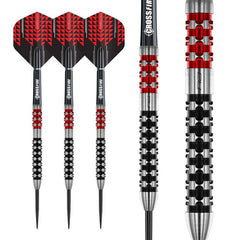 Red Dragon Crossfire Steeldarts 22g, 24g, 26g - 22g - FutureDart