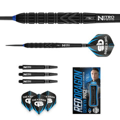 Red Dragon Gerwyn Price Back To Black Steeldarts 22g, 24g, 26g - 22g - FutureDart
