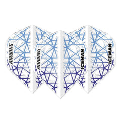 Red Dragon Gerwyn Price Iceman Airwing Moulded Flights - F6906 - FutureDart