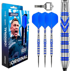 Red Dragon Gerwyn Price Iceman Blue 90% Switch Point Steeldarts 22g, 24g, 26g - 23g - FutureDart