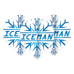 Red Dragon Gerwyn Price Iceman Double Sided Ying Yang Flights - F6968 - FutureDart