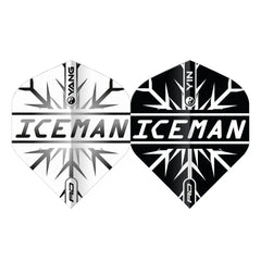 Red Dragon Gerwyn Price Iceman Double Sided Ying Yang Flights - F6969 - FutureDart