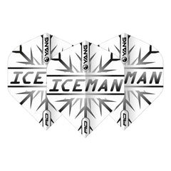 Red Dragon Gerwyn Price Iceman Double Sided Ying Yang Flights - F6969 - FutureDart