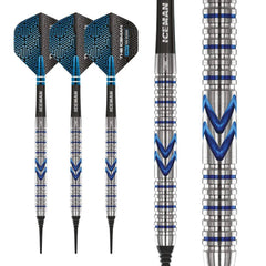 Red Dragon Gerwyn Price Iceman Midnight Edition Softdarts 20g - FutureDart