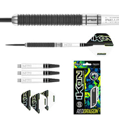 Red Dragon Ikon 1.4 Steeldarts 22g, 24g, 26g - 22g - FutureDart