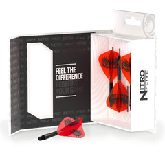 Red Dragon Jonny Clayton Nitro Flite Kite Integrated Flight System - Short - FutureDart
