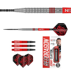 Red Dragon Jonny Clayton Original 2.0 Steeldarts 22g, 24g, 26g - 22g - FutureDart