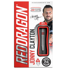 Red Dragon Jonny Clayton Original 2.0 Steeldarts 22g, 24g, 26g - 24g - FutureDart
