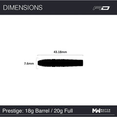 Red Dragon Luke Humphries Prestige Softdarts 20g - FutureDart