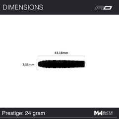 Red Dragon Luke Humphries Prestige Steeldarts 22g, 23g, 24g - 24g - FutureDart