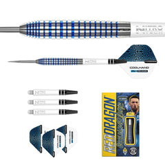 Red Dragon Luke Humphries TX3 Cool Blue SE Steeldarts 22g, 24g - 22g - FutureDart