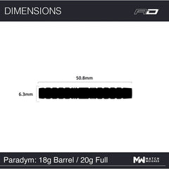 Red Dragon Paradym Parallel Softdarts 20g - FutureDart