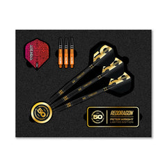 Red Dragon Peter Wright 50 Years Player Limited Edition Steeldarts 21g - FutureDart