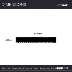 Red Dragon Peter Wright Copper Fusion Softdarts 20g - FutureDart