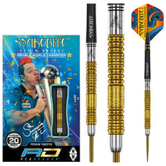 Red Dragon Peter Wright DOUBLE WORLD CHAMPION SE GOLD PLUS Steeldarts 20g, 22g, 24g - 20g - FutureDart