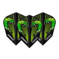 Red Dragon Peter Wright Snakebite Airwing Moulded Flights - F6900 - FutureDart