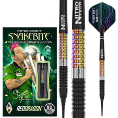 Red Dragon Peter Wright Snakebite Corra Softdarts 20g - FutureDart