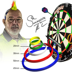 Red Dragon Peter Wright Snakebite Darts Practice Rings - FutureDart