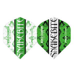 Red Dragon Peter Wright Snakebite Double Sided Ying Yang Flights - F6963 - FutureDart