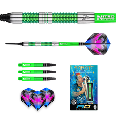 Red Dragon Peter Wright Snakebite Mamba 1 Softdarts 18g, 20g, 22g - 18g - FutureDart