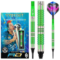 Red Dragon Peter Wright Snakebite Mamba 2 Softdarts 18g, 20g, 22g - 20g - FutureDart