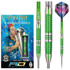 Red Dragon Peter Wright Snakebite Mamba 2 Steeldarts 22g, 24g - 24g - FutureDart