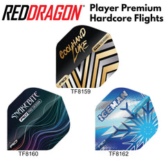 Red Dragon Player Humphries - Wright - Price Premium Hardcore Flights - TF8159 - FutureDart