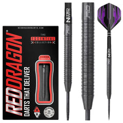 Red Dragon Razor Edge Black Steeldarts 20g, 22g, 24g, 26g, 28g - 20g - FutureDart