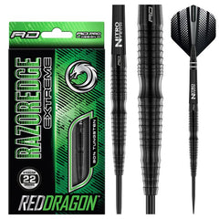 Red Dragon Razor Edge Extreme Steeldarts 21g, 22g, 23g, 24g - 22g - FutureDart