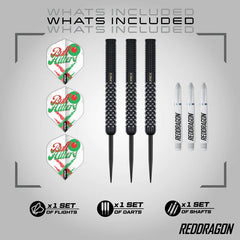 Red Dragon - Red Dragon Bullhitters V1 Steeldarts 23g - Steeldarts - FutureDart
