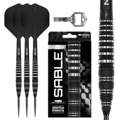 Red Dragon Sable 03 90% Bomb Switch Point Steeldarts 22g, 24g, 26g - 24g - FutureDart