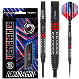 Red Dragon Vengeance Red Steeldarts 22g, 24g